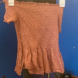 Off the shoulder top